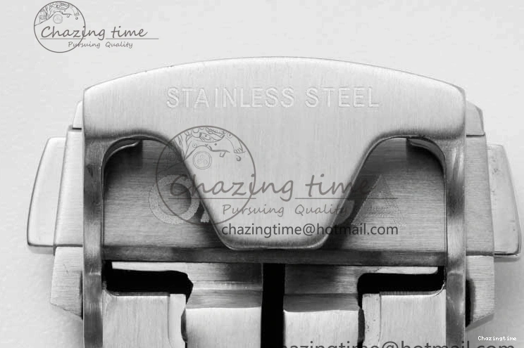 0111 Breathable Speedmaster Racing Master SS HKF Best Edition White Dial on Black Rubber Strap A 7815